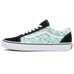 Vans Old Skool Classic žemi laisvalaikio riedlenčių batai Unisex sportbačiai Juodi Žali VN0A5JMIN4T 38