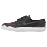 Nike SB Stefan Janoski Zoom OG Laisvalaikio riedlenčių batai Amortizuojantys Patvarūs Žemi Unisex Kedai Juodi 833603-006 36.5