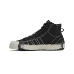 Y-3 Nizza Hi Patogūs Madingi Universalūs Auk&scaron;takulniai Drobės Sportbačiai Vyri&scaron;ki Sportbačiai Juodi 52-JQ2449 40.5 black
