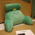 Mink&scaron;tas lateksinis ledo pupelių galvūgalio pagalvės pagalvė mergaitėms Medium Cushion [60x40cm] Suitable for Chair