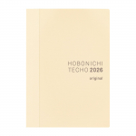 Hobonichi Techo 2026 Planuotojas Originalas [A6/1 puslapis dienai/Pradžia sausį/Pirmadienis]