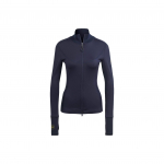 Adidas X Stella McCartney Truepurpose vidutinio sluoksnio striukė Vienspalvis logotipas Greitai džiūstanti sportinė striukė Moteri&scaron;kos striukės Legendarinė-Tamsiai mėlyna IB6791 S