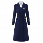 Toluoman Women's Professional Wool Blend Winter Overcoat XL
