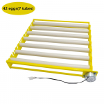 360 laipsnių automatinis besisukantis kiau&scaron;inių sukimo ritininis padėklas Kiau&scaron;inių perėjimo inkubatorius Ūkio inkubavimo įrankis Ančių putpelių pauk&scaron;čių pauk&scaron;tienos priedas