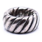 Perle de verre - Viceroy - VMM0037-00 - Argent&eacute; - 1 Cm - Bijoux Femme sidabras