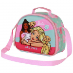 Sac Repas 3D - Barbie Pets - Rose - Taille Unique rožinė