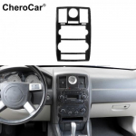 Anglies pluo&scaron;to prietaisų skydelio AC radijo valdymo rėmo apdailos dangtelis Chrysler 300C 04-09