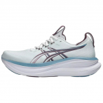 Asics Gel-Nimbus 28 Patogūs kvėpuojantys bėgimo bateliai Moteri&scaron;ki sportbačiai Arkties mėlynumo 1012B899-400 37