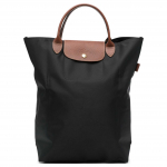Longchamp Le Pliage Vidutinė Rankinė Su Aukso Detalėmis Ir Spaudžiamu Užsegimu Moteri&scaron;kos Rankinės Juoda 10168089001 Basic Set (Bag)