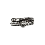 &bdquo;Gucci Garden Series Vintage Patina Textured Snake Pattern Ring&ldquo; vyri&scaron;kas žiedas su sidabru 577294-J8400-0811 Dust Bag+Box (Random Color),15