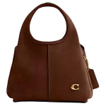 Coach Lana 19 Metalinis Logotipas Suede Pečių Crossbody Rankinė Maža Moteri&scaron;kos Rankinės &Scaron;iltai Ruda CCY33-B4WBR Gift Box Set (Basic Set+Yellow Box) black