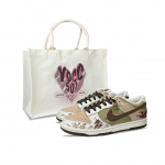 Nike Dunk YDCC Red Horse, Shopping Bag Low top Skateboard Shoes Unisex Beige Umber IQ1118-220(Team501-LD) 39