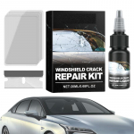 Stiklo įtrūkimų taisymo skystis 20ml Langų atnaujinimas Priekinio stiklo taisymo skystis Ilgalaikis sprendimas automobilių stiklo įtrūkimams ir CN