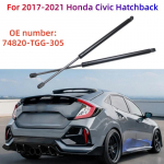 2017 2018 2019 2020 2021 Honda Civic Hečbekui 74820-TGG-305 Automobilio Galinės Bagažinės Dujinė Spyruoklė Amortizatorius Dujinis Amortizatorius Atidaromas Dangtis Atidarymo Atrama