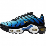 Nike Air Max Plus GS Hyper Blue 2025 Vaikams Sportbačiai Juodi Mėlyni Suede CD0609-032 39