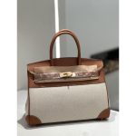 2026 Naujo stiliaus moteri&scaron;ka rankinė Vir&scaron;utinio sluoksnio karvės odos Togo odos Atitinkama metalinė sagtelė Rankinė 25x12x19cm brown