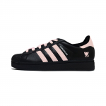 Adidas Originals Superstar 2 Puppy Fragment Žemi Teniso Batai Unisex Juodi Rožiniai JI0079(Team85-) 36⅔