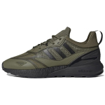 Adidas ZX 2K Boost 2.0 Focus Olive Vyri&scaron;ki sportbačiai Žali Core-Black Oranžiniai-Rush GW0518 42