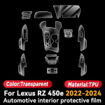 Skirta LEXUS RZ 450e -2024 Automobilio Panelės Plėvelė Prietaisų Skydelio Ekrano Apsauginis Lipdukas Interjero Apsauganti nuo Įbrėžimų Plėvelė Priedai RHD
