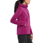Arcteryx Gamma MX Prekės ženklo logotipas Siuvinėtas &Scaron;iltas Patvarus Su gobtuvu Softshell striukė Moteri&scaron;kos striukės 30098 ONE SIZE pink
