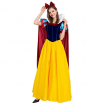 Eleganti&scaron;ka Suaugusiųjų Snieguolės Suknelė Cosplay Kostiumas Fantazijos Tematikos Renginiams Ir Helovinui M yellow