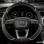 2026 Kar&scaron;tas D Odos Audi A1 A3 A4 A5 Automobilio Vairo Dangtelis 38cm A6 A7 A8 Q2 Q3 Q5 Q7 Q8 S4 S3 S5 S6 S8 RS6 RS4 Automobilio Aksesuarai