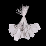 100X etiketės Kaklarai&scaron;tis virvelė Kaina Bilietai Papuo&scaron;alai Laikrodžiai Drabužiai Ekrano etiketės  balta