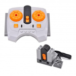 Techninės dalys Multi Power Functions Tool Servo blokai Plytos Traukinio variklio modelio rinkinys Statybinis rinkinys