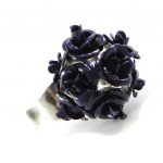 Les Tr&eacute;sors De Lily [H9849] - Bague Cr&eacute;ateur 'Boules de Roses' violet violetinė