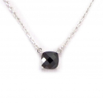 Les Tr&eacute;sors De Lily [K3720] - Collier Argent 'Unique' noir argent&eacute;