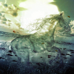 Kalnų kri&scaron;tolas Siuvinėjimas Tapyba Deimantais Siuvinėjimas Rankdarbiai Arklio vandens deimantai Sienų Menas Dekoras 30x30CM