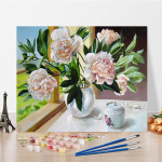 Menas &bdquo;Pasidaryk pats&ldquo; Tapyba pagal skaičius Skaitmeninis aliejinis paveikslas Skaičiai Tapyba Pomėgiai Deimantų tapyba Aliejinė tapyba Namų dekoras 40x50cm no frame