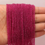 5 sruogų natūralaus akmens karoliukai Spinelio palaidi mini karoliukai, skirti pasidaryk pats papuo&scaron;alams gaminti, karoliai, apyrankės, auskarai, aksesuarai 5pcs/2mm