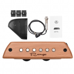 Rango RG-S3 Akustinės gitaros magnetinis garso nuėmiklis Bukmedžio pasyvus magnetinis garso skylės nuėmiklis Ne RG-S3