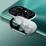 Juoda žalia metalinė fotoaparato objektyvo apsauga, skirta Huawei Nova8 Nova 8 fotoaparato apsauga, fotoaparato objektyvo dangtelis, apsauginis dėklas, fotoaparato stiklas For Nova 8 juoda