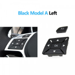 Automobilio vairo jungiklis daugiafunkcinis mygtukas Mercedes BENZ C E A GLK klasės W204 X204 W212 W156 W246 W207 W117 W204 A Black Left gray