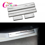 Automobilio durelių slenksčio plok&scaron;tės, tinkančios Honda Fit 2014 2015 2016 2017 2018 Nerūdijančio plieno slenksčio juostelės nudegimo plok&scaron;tės pedalas