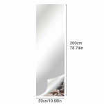 Veidrodinis sienos lipdukas TV fono sienos lipdukas 0,5x2M pasidaryk pats (0.1MM)50*200cm