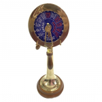 50.8 cm Shinny Brass Ship Telegraph Nautical Maritime Engine Order Room Decorative Telegraph