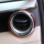 ABS chromo oro i&scaron;leidimo angos dangtis, skirtas Toyota Rav4 2013 - 2017 RAV 4 oro kondicionavimo skydų dangtelių apdailos lipdukas
