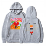 Bad Bunny Hoodies Unisex/moterys UN VERANO SIN TI Muzikos albumas Hoody Fashion Harajuku Hip Hop Streetwear Unisex's Hoodies Megztinis 3XL