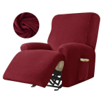 Polar Fleece Recliner sofos užvalkalas Elastinis viskas įskaičiuota berniuko kėdės užvalkalas Relax fotelio sofos užvalkalas svetainės baldų užvalkalas 1 Seater brown