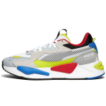 Puma RS-Z Unisex sportbačiai, balti, glacial mėlyni, geltoni, energijos geltoni, 381640-05 36