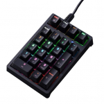 USB laidinė i&scaron;orinė numerių klaviatūra 21 klavi&scaron;o mechaninė klaviatūra su spalvingu foniniu ap&scaron;vietimu Ne&scaron;iojamasis kompiuteris Kompiuterio ne&scaron;iojamojo kompiuterio priedai Pramoniniai finansai
