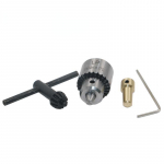 4 vnt / rinkinys 0,3&ndash;4 mm grąžto griebtuvas su lygia rankena Miniatiūrinis elektrinis gręžimo griebtuvo uodegos anga per 3,17 mm 4pcs/set