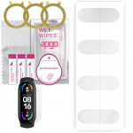 3x apgo Hydrogel ekrano apsauga, skirta Xiaomi Mi Band 6, hidrogelio plėvelė, su pozicionavimo sluoksniu lengvas montavimas