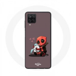 Coque Samsung Galaxy A12 DeadPool unicorn licorne