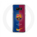 Coque pour Samsung Galaxy S8 FC Barcelone Logo &Eacute;quipe de football