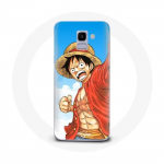 Coque pour Samsung Galaxy A6 2018 Manga One piece Luffy Anime