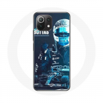 Coque pour Xiaomi Mi 11 Lite Formule 1 Valtteri Bottas Pilote de F1 Noir